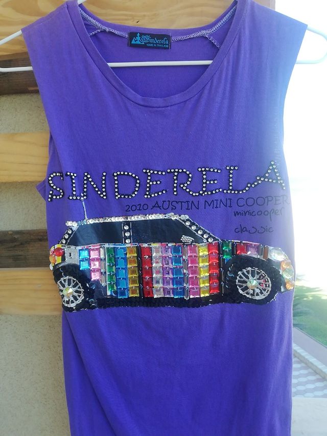 Camiseta italiana, talla única, nueva