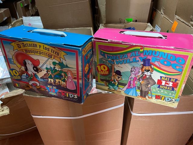 Collezione VHS Dartacan e Around the World