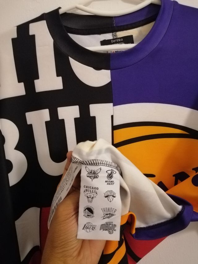 Dc Comics Camiseta Ac Dc Mujer Bershka Chicago Bulls Chandal