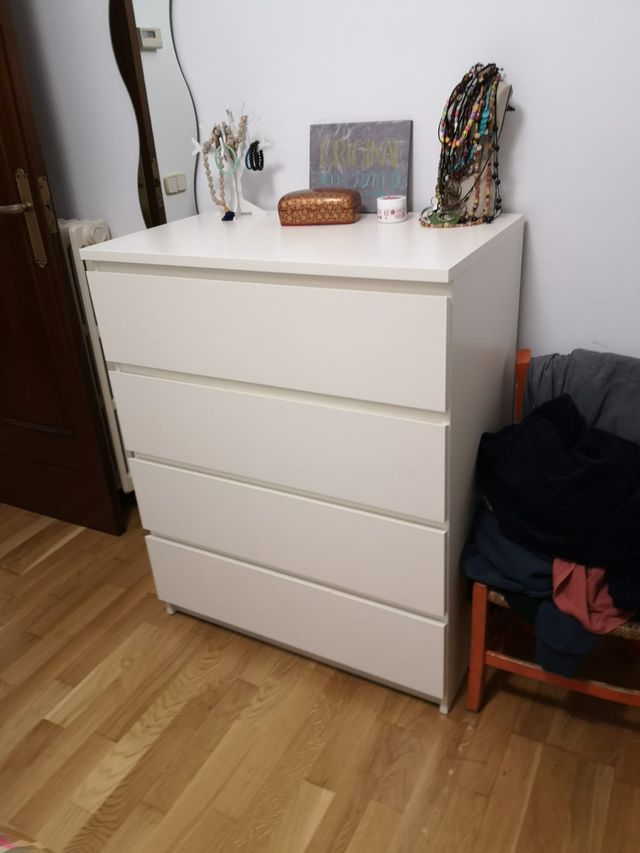 Cajonera MALM IKEA de segunda mano por 30 € en Terrassa en WALLAPOP