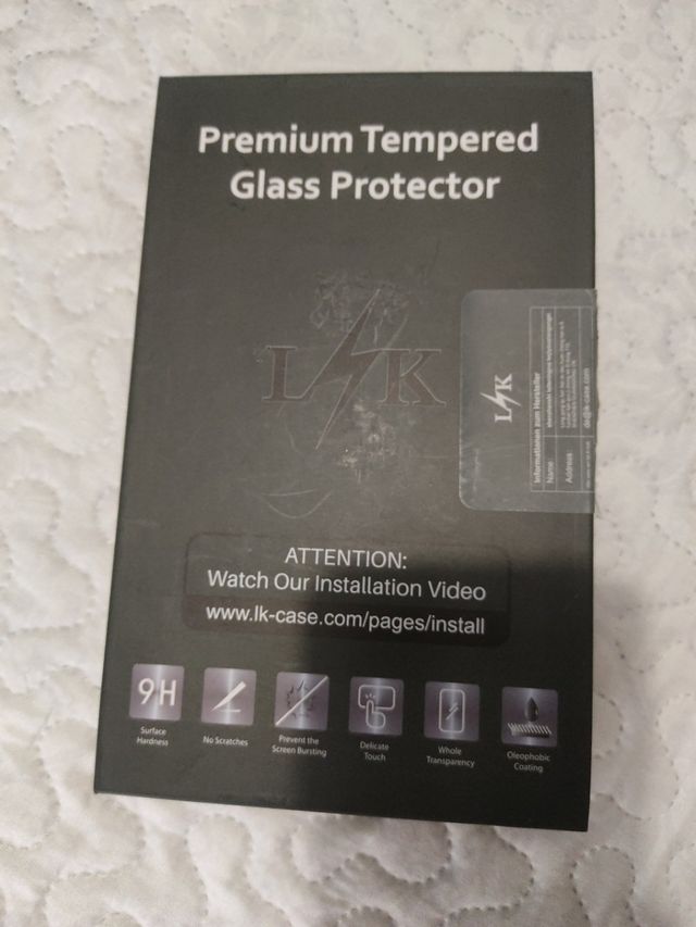 Lote 4 fundas + cristales templados