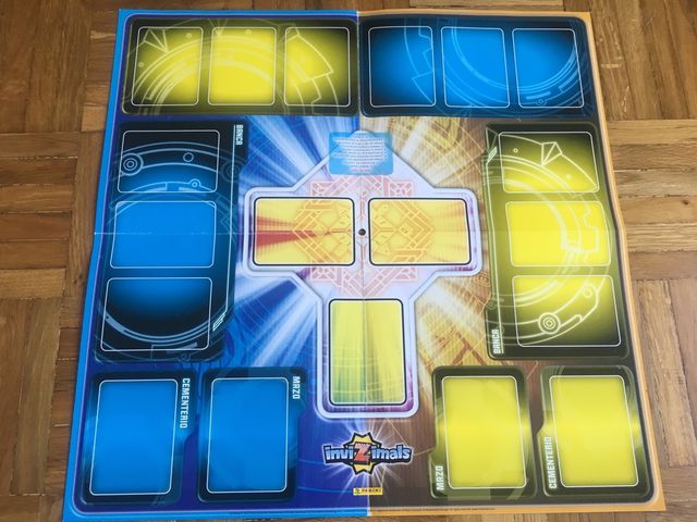 Album Invizimal + cromos + tablero de juego