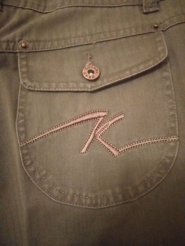 Pantalón vaquero campana