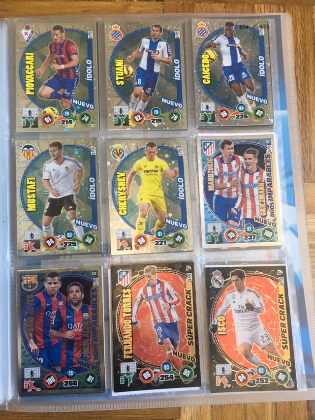 Album Adrenalyn 2014-2015 casi completo