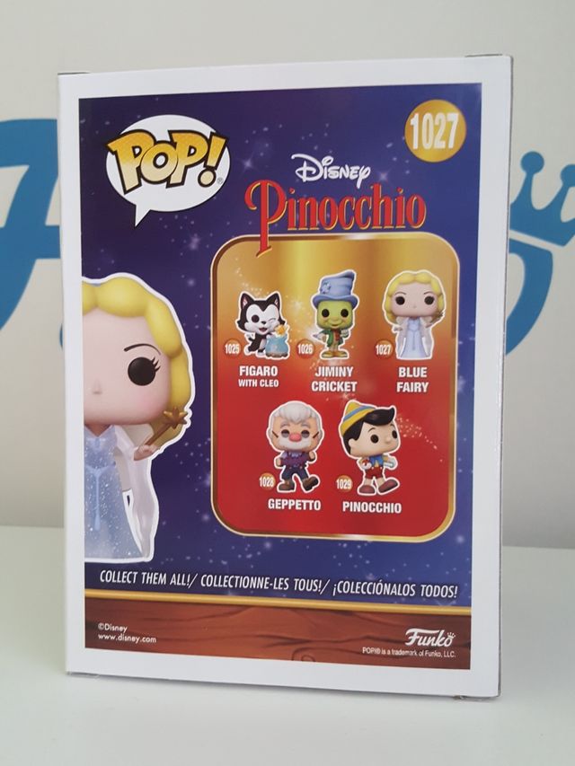 Funko pop Blue Fairy CHASE 1027 Disney Pinocchio
