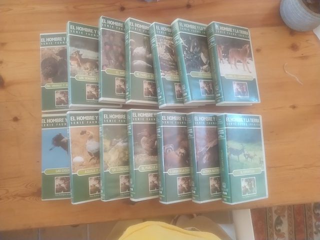 Coleccionen VHS de El hombre y La tierra