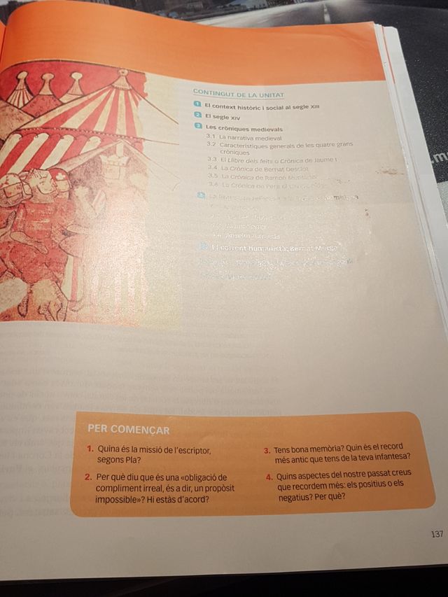 Llengua Catalana i Literatura 1 Batxillerat