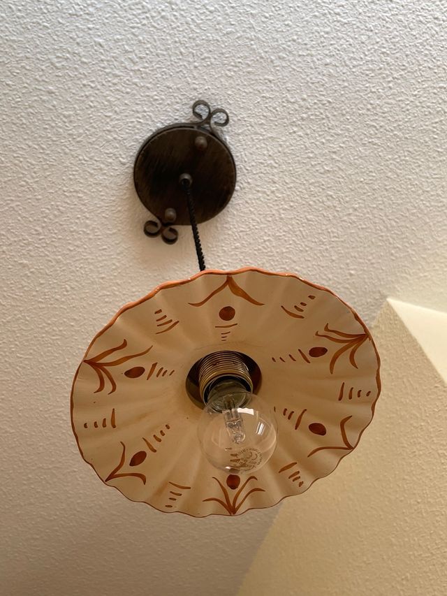 Conjunto de candeeiros de tecto (6 lâmpadas)