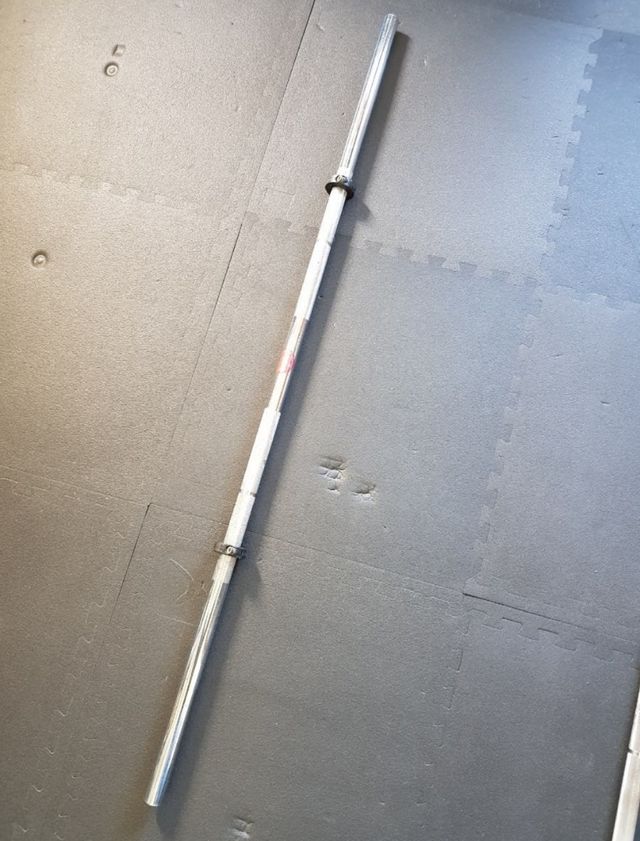 BARRA MUSCULACION SALTER 1,5m