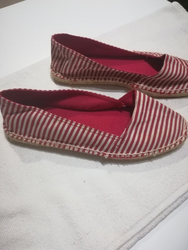 Alpargatas rayas