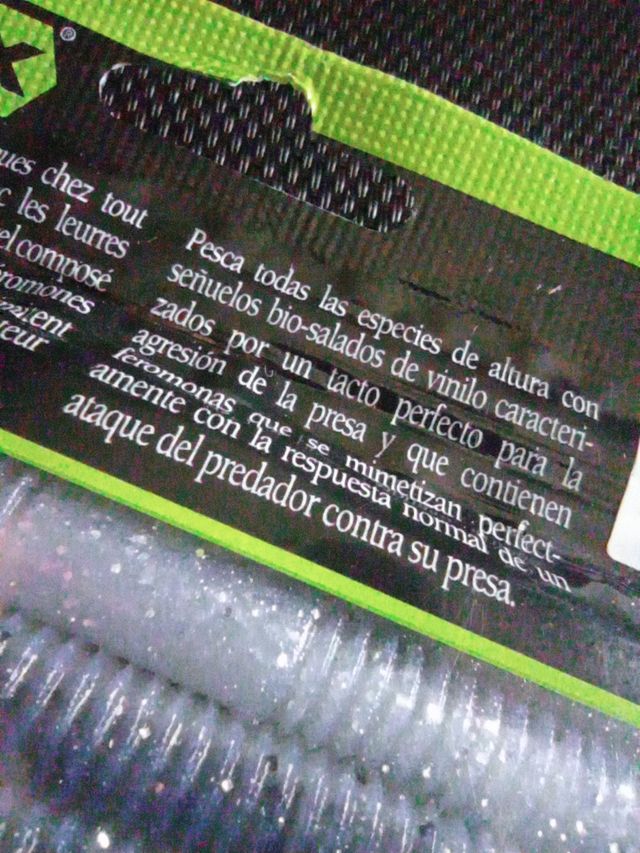 8 LOMBRICES con FEROMONAS NUEVAS  13cm