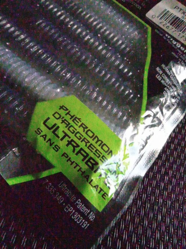 8 LOMBRICES con FEROMONAS NUEVAS  13cm