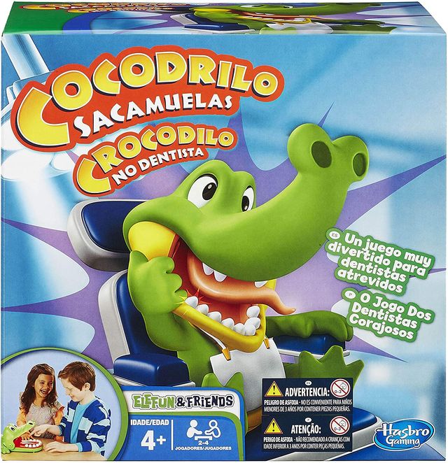 Juguete Cocodrilo Sacamuelas Hasbro nuevo