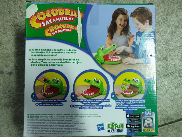 Juguete Cocodrilo Sacamuelas Hasbro nuevo