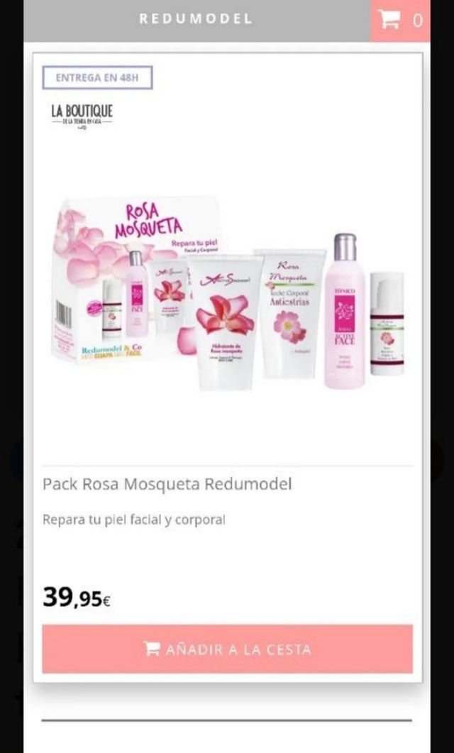 Pack Rosa Mosqueta Redumodel.Repara tu piel facial