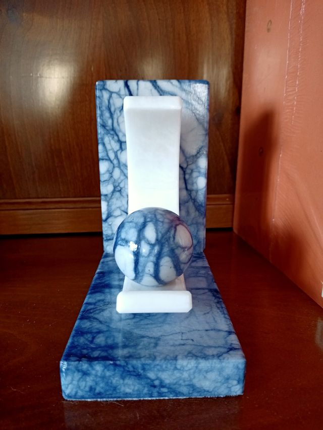 Sujetalibros de alabastro