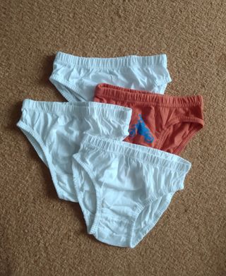 Pack 4 NUEVOS calzoncillos PRIMARK niño 4-5 años de segunda mano por 4 EUR  en Sant Vicenç dels Horts en WALLAPOP