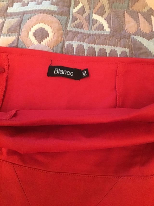 Vestido fiesta globo rojo. Talla 36