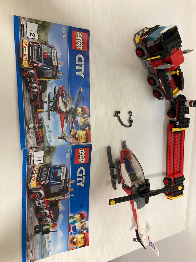 Lego con papeles para montar