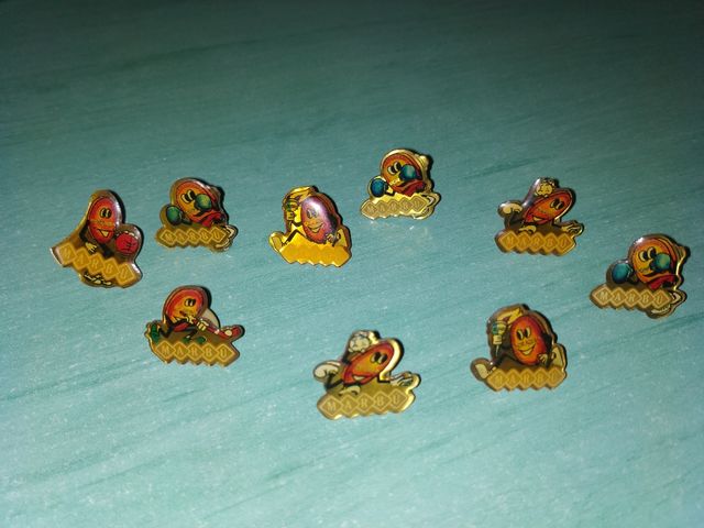 Pins Marbú Olimpiadas