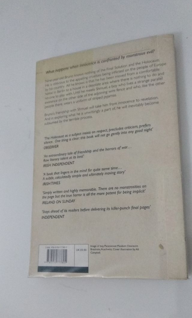 The boy in the striped pyjamas