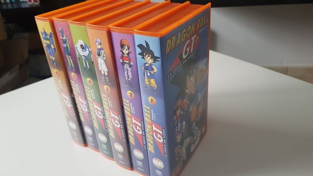 DRAGON BALL GT VHS VOLUMENES 1 A 6