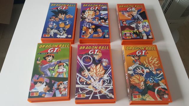 DRAGON BALL GT VHS VOLUMENES 1 A 6