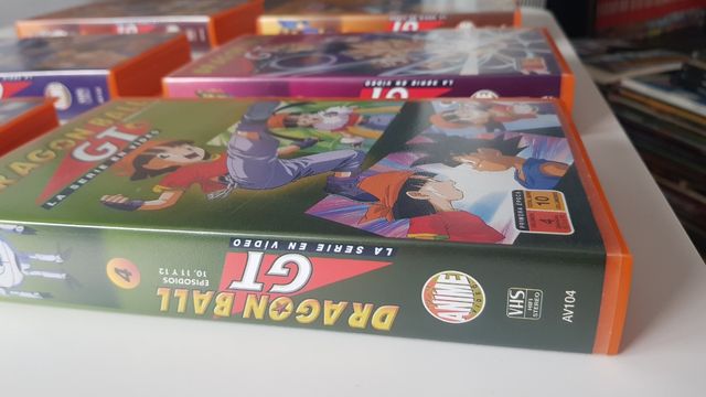 DRAGON BALL GT VHS VOLUMENES 1 A 6