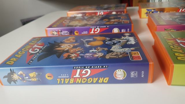 DRAGON BALL GT VHS VOLUMENES 1 A 6