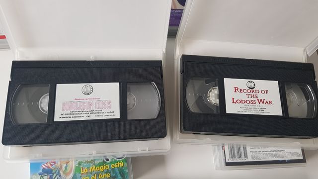 ANIME VHS LOTE VARIAS