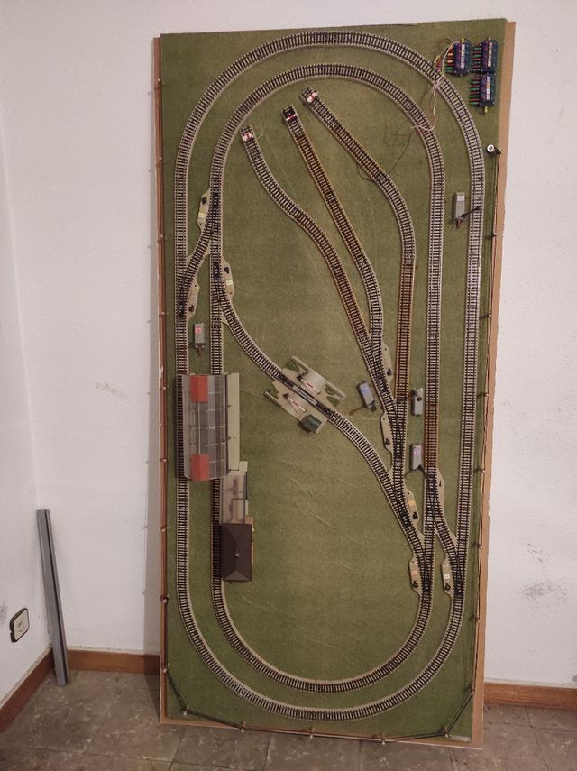 Maqueta HO, locomotoras, vagones