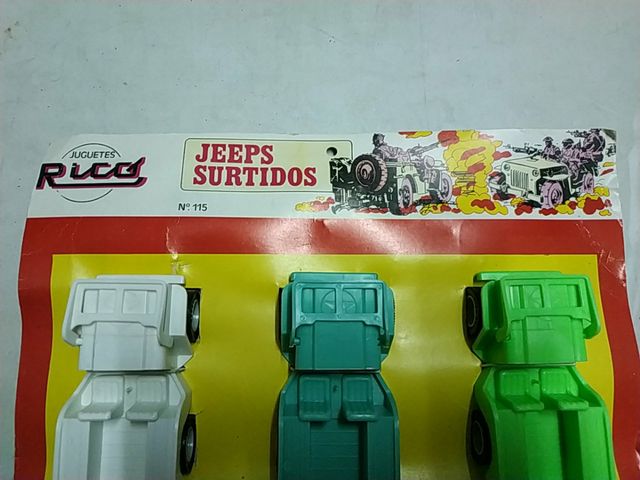 surtido jeeps juguetes Rico