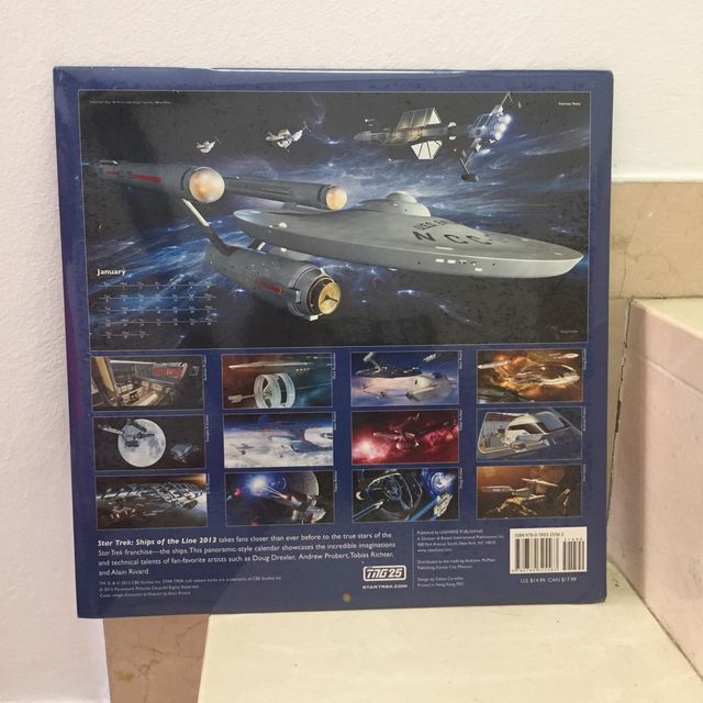 Calendario Star Trek naves año 2013