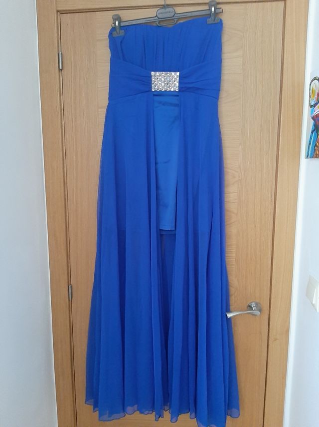 Vestido fiesta azul