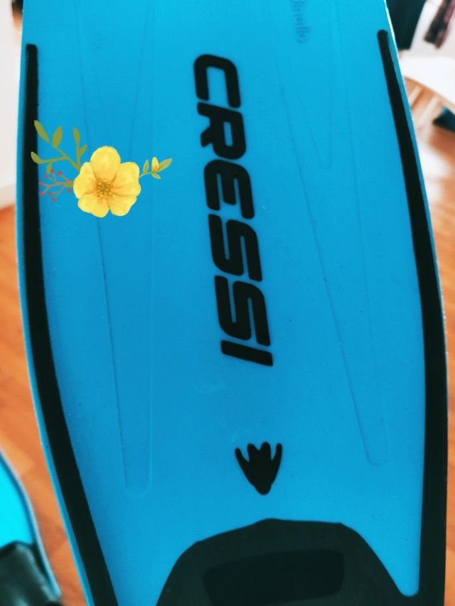 aletas talla 33,34 y  35,36