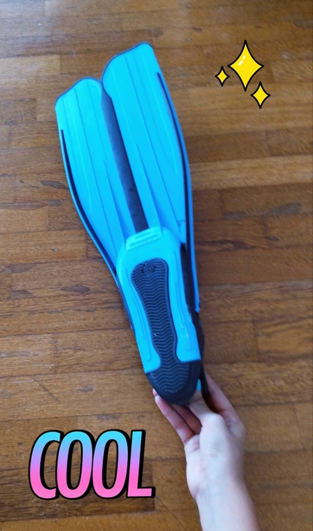 aletas talla 33,34 y  35,36