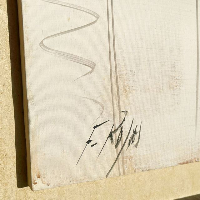 cuadro pintado a mano