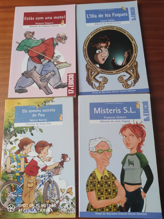 libros de lectura 5€c.u.