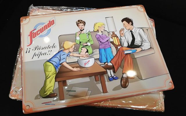 Placas decoración Facundo 3,50€unidad