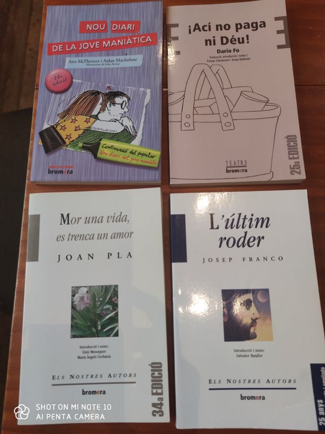 libros de lectura 5€c.u.