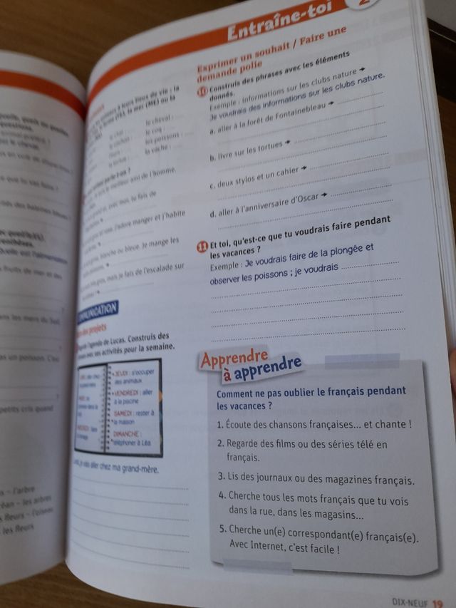 Cahier d'activités 2°Eso SM