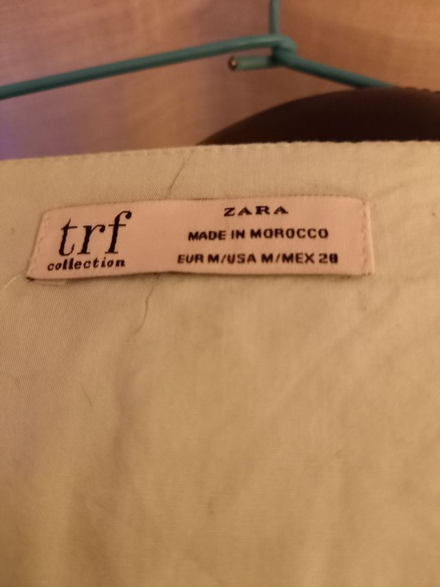 Blusa  con cremallera  de zara