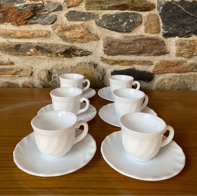 Juego café 6 servicios Luminarc Arcopal