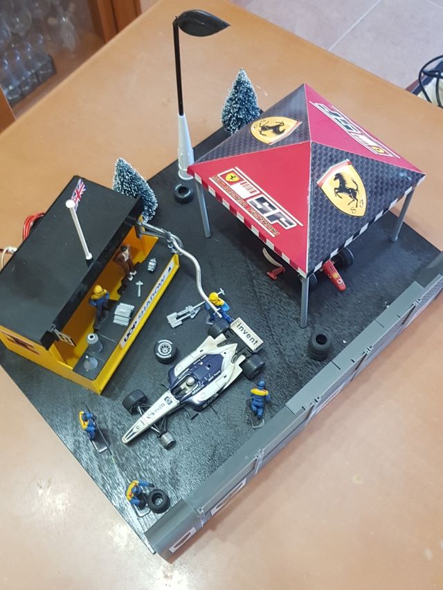 Scalextric. Dioramas.
