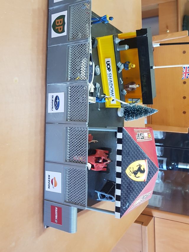 Scalextric. Dioramas.