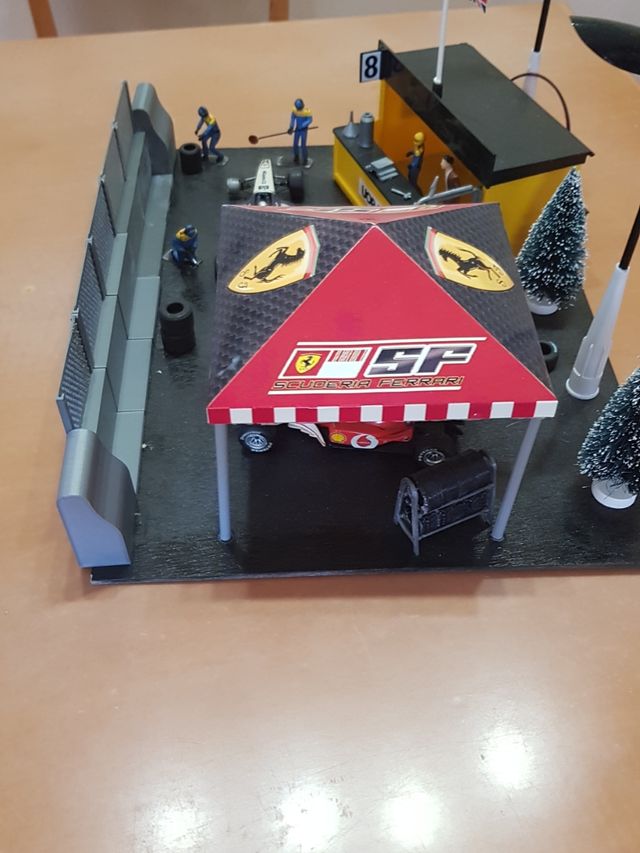 Scalextric. Dioramas.