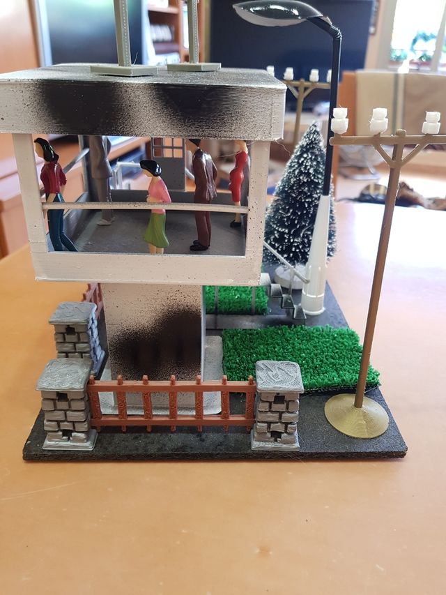 Scalextric. Dioramas.