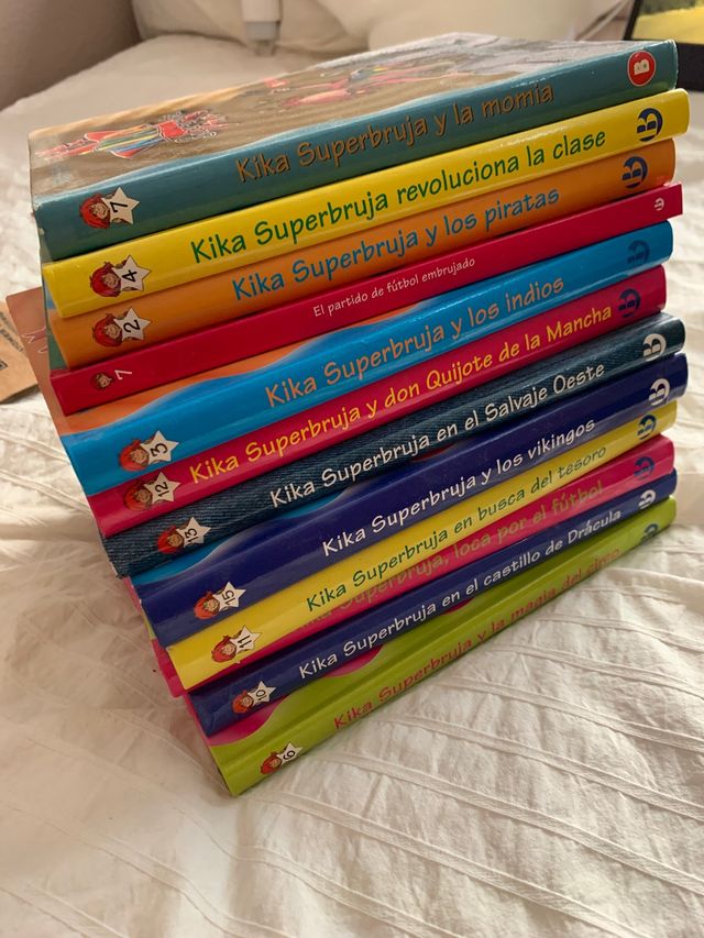 pack libros kika súper bruja