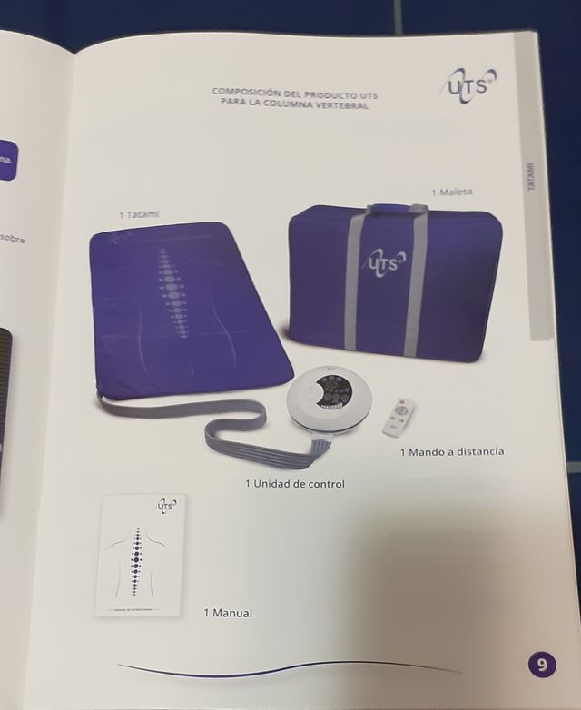 COLCHONETA TATAMI, CON MANDO.