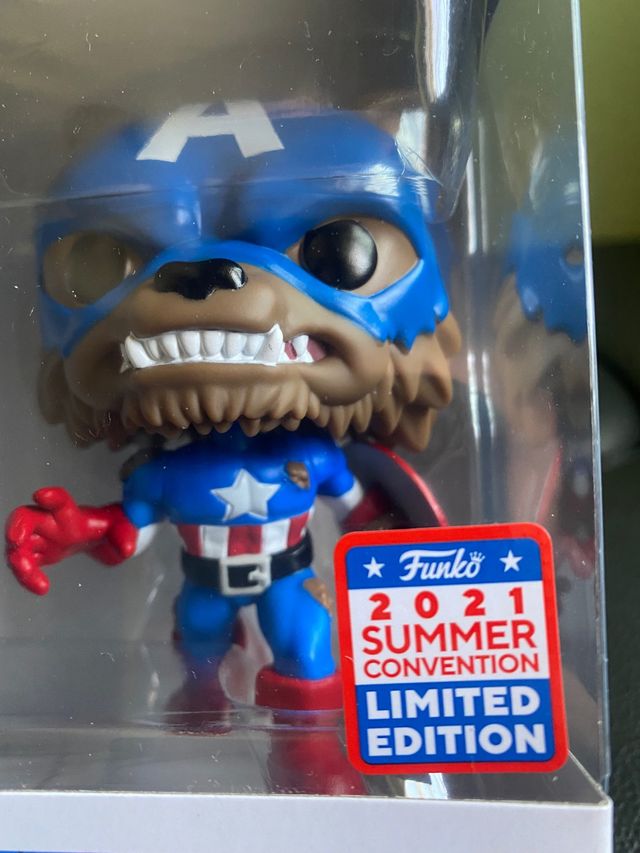 Funko Capwolf #882 Convención 2021